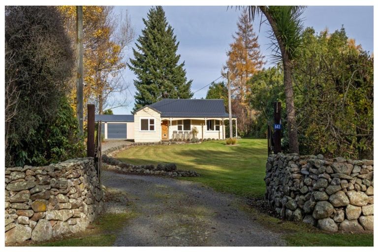 Photo of property in 643 Woodbury Road, Woodbury, Geraldine, 7991