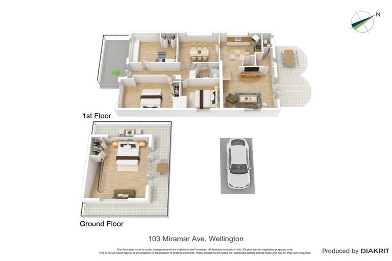 Photo of property in 103 Miramar Avenue, Miramar, Wellington, 6022