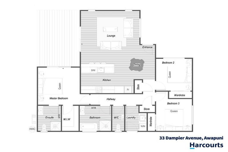 Photo of property in 33 Dampier Avenue, Awapuni, Palmerston North, 4412