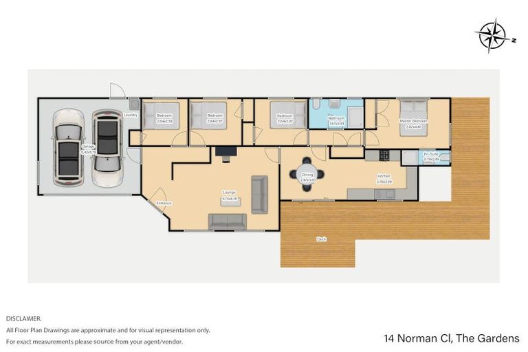 Photo of property in 14 Norman Close, The Gardens, Auckland, 2105