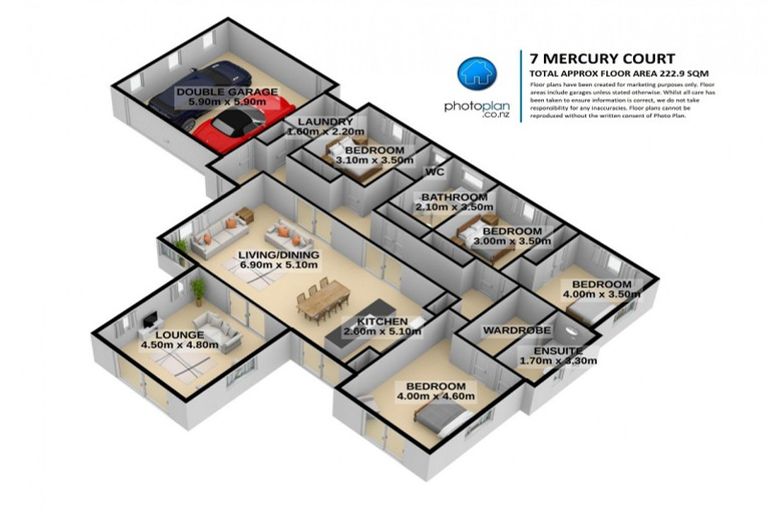 Photo of property in 7 Mercury Court, Rototuna North, Hamilton, 3210