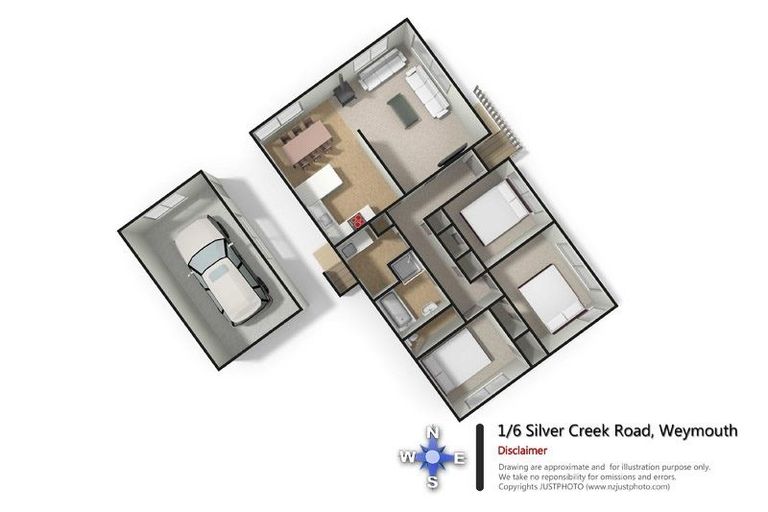 Photo of property in 1/6 Silver Creek Road, Weymouth, Auckland, 2103