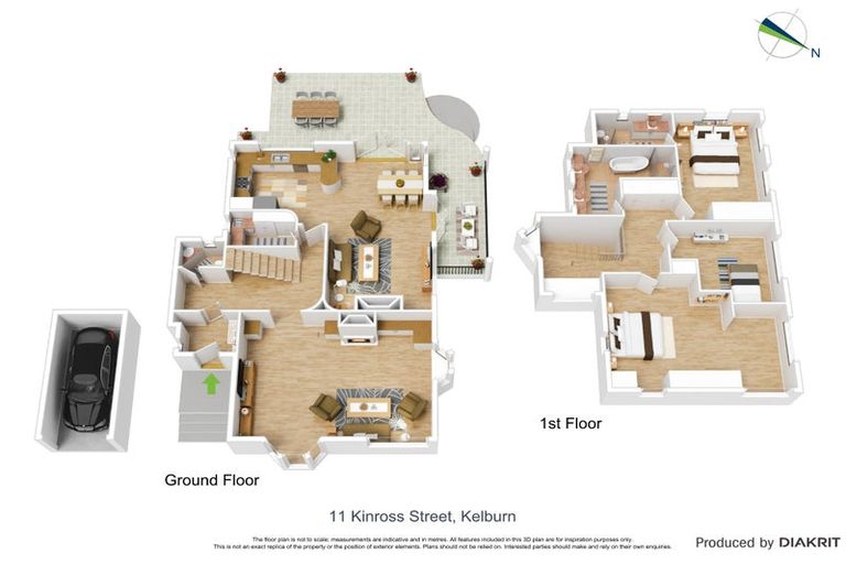 Photo of property in 11 Kinross Street, Kelburn, Wellington, 6012