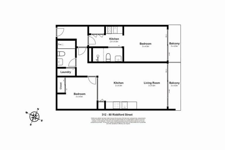 Photo of property in Masina Apartments, 312/80 Riddiford Street, Newtown, Wellington, 6021