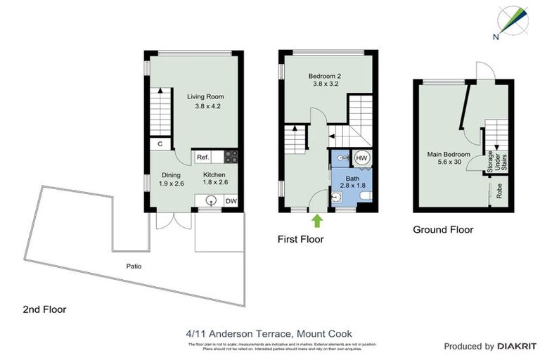 Photo of property in 4/11 Anderson Terrace, Mount Cook, Wellington, 6021