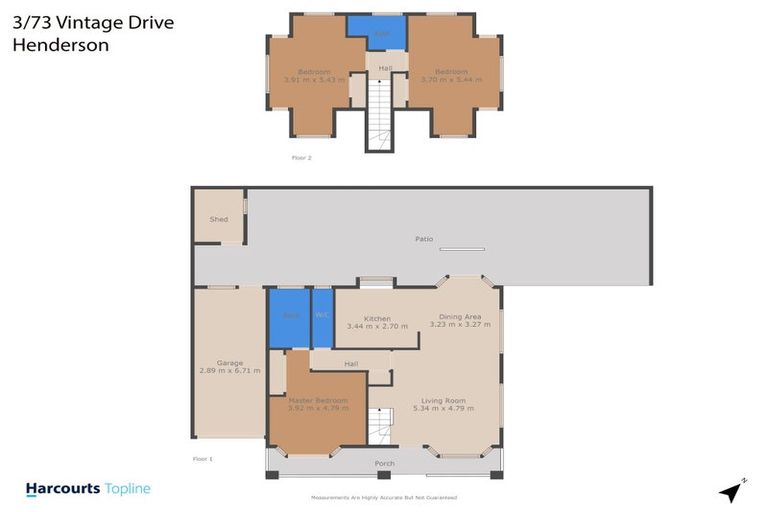 Photo of property in 3/73 Vintage Drive, Henderson, Auckland, 0612