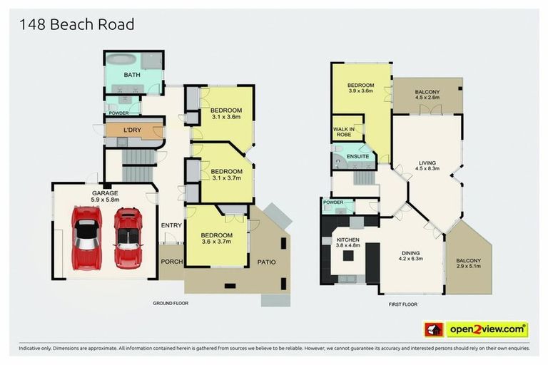 Photo of property in 1/148 Beach Road, Campbells Bay, Auckland, 0630