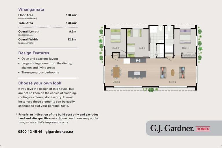 Photo of property in 105 Karearea Way, Matarangi, 3592