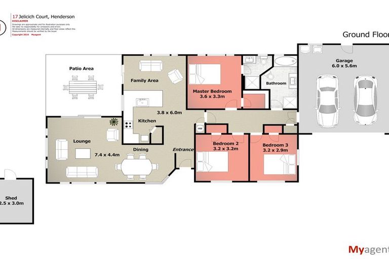 Photo of property in 17 Jelicich Court, Henderson, Auckland, 0612