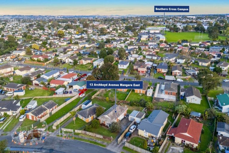 Photo of property in 13 Archboyd Avenue, Mangere East, Auckland, 2024