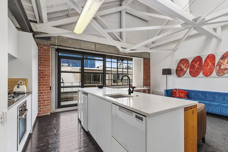 Photo of property in Hannahs Factory, 24/14 Leeds Street, Te Aro, Wellington, 6011