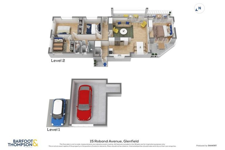 Photo of property in 15 Roband Avenue, Glenfield, Auckland, 0629