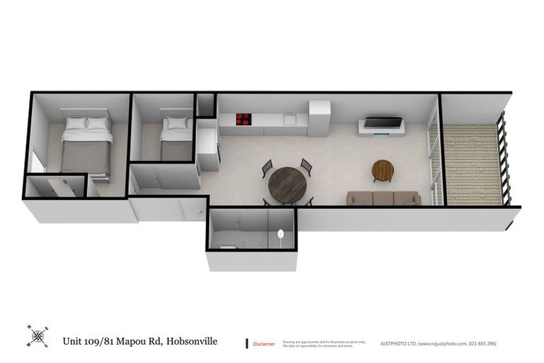 Photo of property in 109/81 Mapou Road, Hobsonville, Auckland, 0616