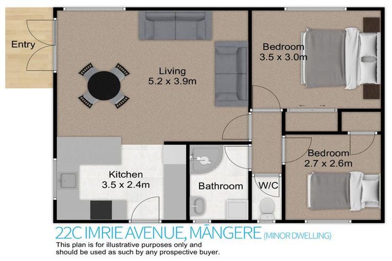 Photo of property in 22 Imrie Avenue, Mangere, Auckland, 2022