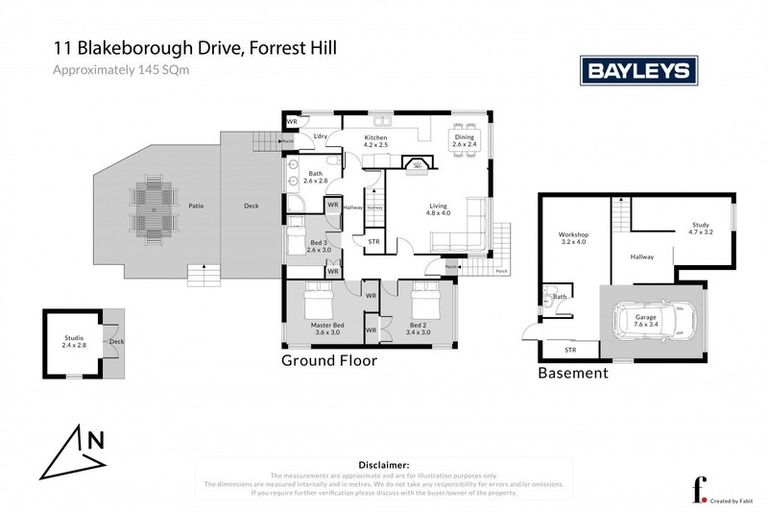 Photo of property in 11 Blakeborough Drive, Forrest Hill, Auckland, 0620