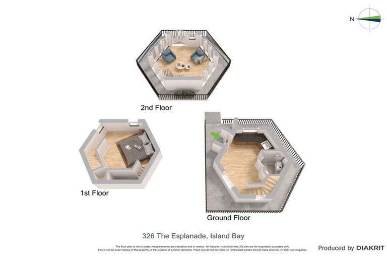 Photo of property in 326 The Esplanade, Island Bay, Wellington, 6023