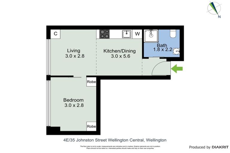 Photo of property in Quest On Johnston, 4/35e Johnston Street, Wellington Central, Wellington, 6011