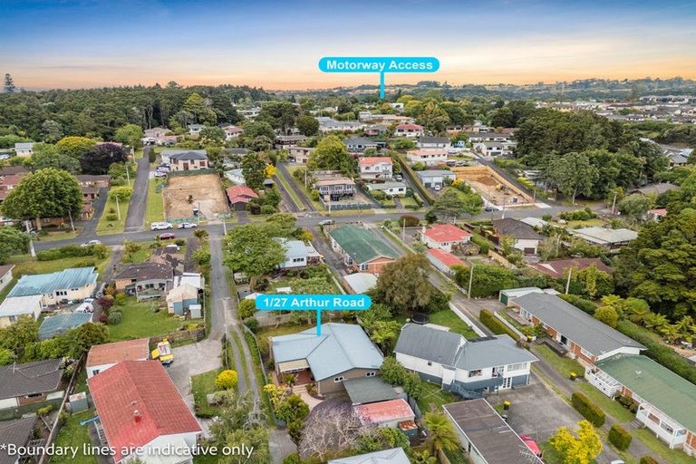 Photo of property in 1/27 Arthur Road, Hillpark, Auckland, 2102