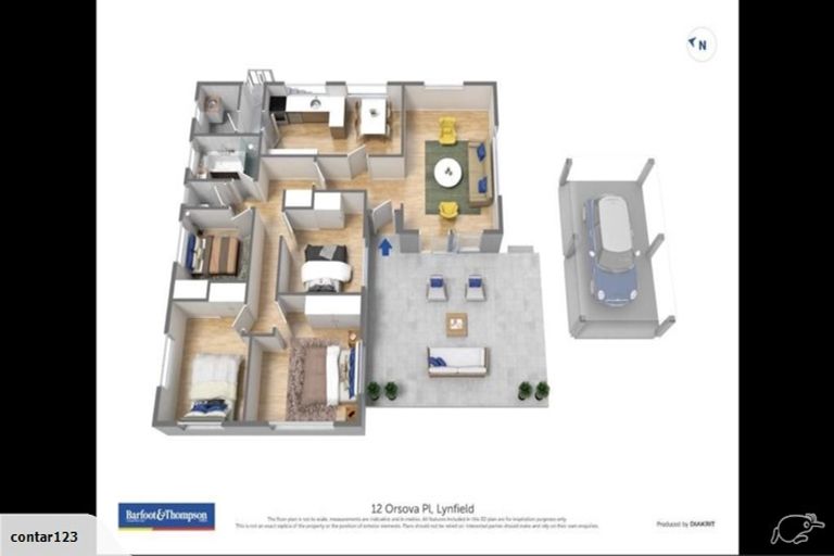 Photo of property in 12 Orsova Place, Lynfield, Auckland, 1042