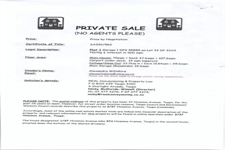 Photo of property in 2/37 Hinemoa Avenue, Taupo, 3330