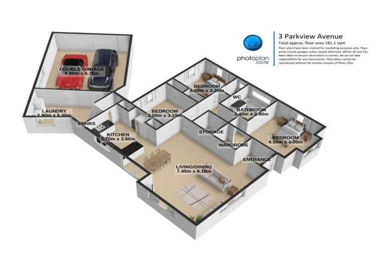 Photo of property in 3 Parkview Avenue, Western Heights, Hamilton, 3200