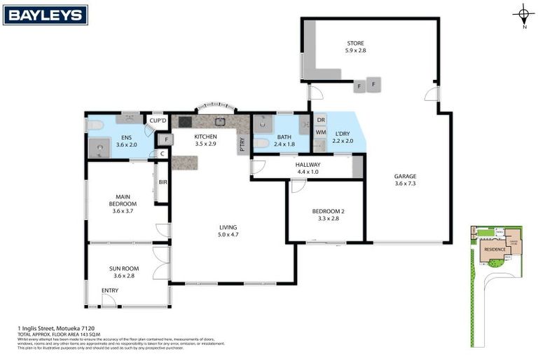 Photo of property in 1 Inglis Street, Motueka, 7120