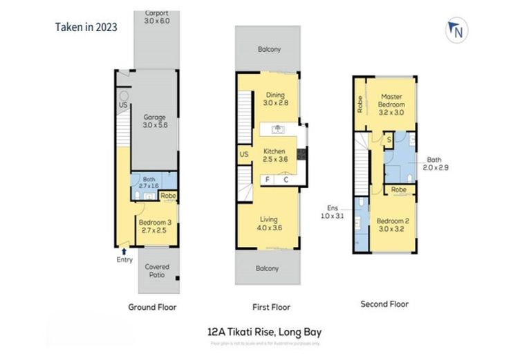 Photo of property in 12a Tikati Rise, Long Bay, Auckland, 0630