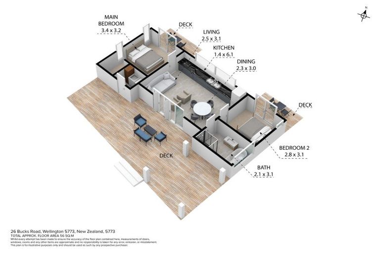 Photo of property in 26 Bucks Road, Tauwharenikau, Featherston, 5773