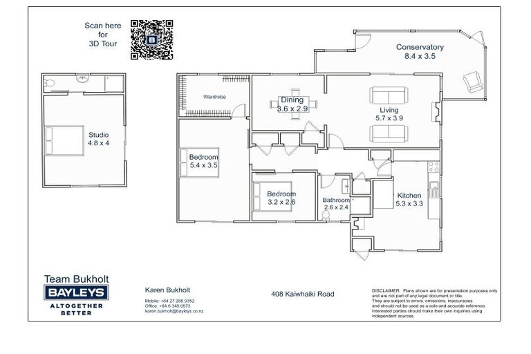 Photo of property in 408 Kaiwhaiki Road, Kaiwhaiki, Whanganui, 4575