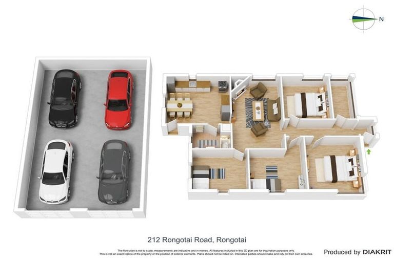 Photo of property in 212 Rongotai Road, Rongotai, Wellington, 6022