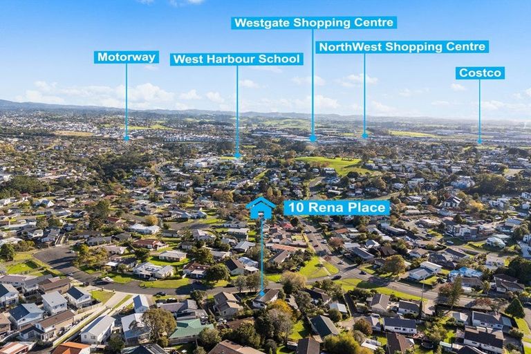 Photo of property in 10 Rena Place, West Harbour, Auckland, 0618