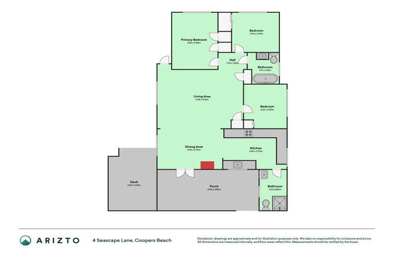 Photo of property in 4 Seascape Lane, Coopers Beach, 0420
