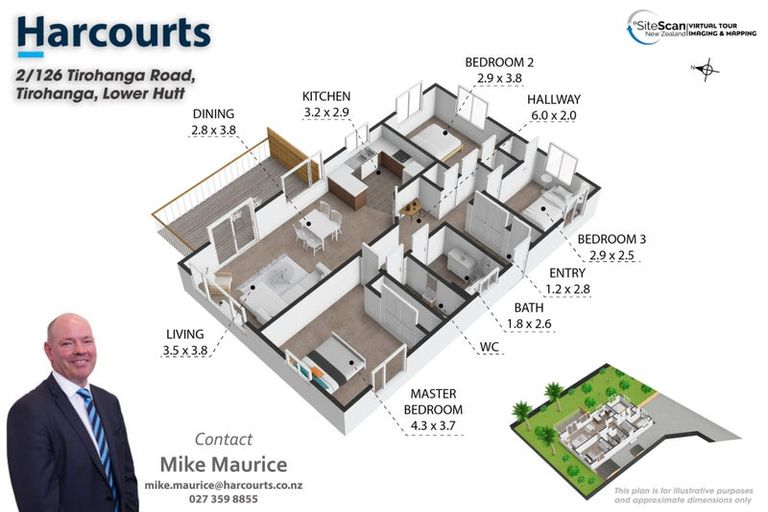 Photo of property in 2/126 Tirohanga Road, Tirohanga, Lower Hutt, 5010