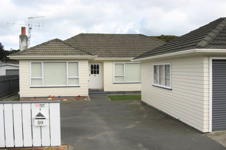 Photo of property in 59 Wellington Road, Wainuiomata, Lower Hutt, 5014