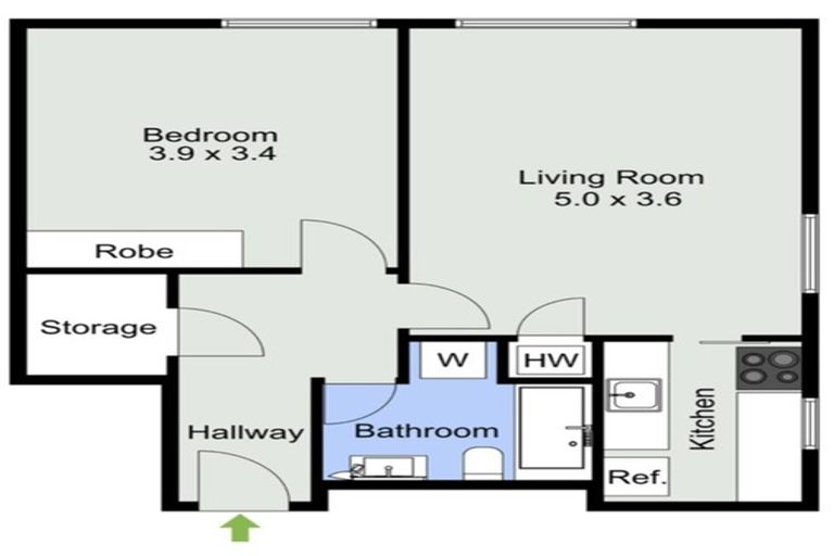 Photo of property in Hobson Court Flats, 14/70 Hobson Street, Thorndon, Wellington, 6011