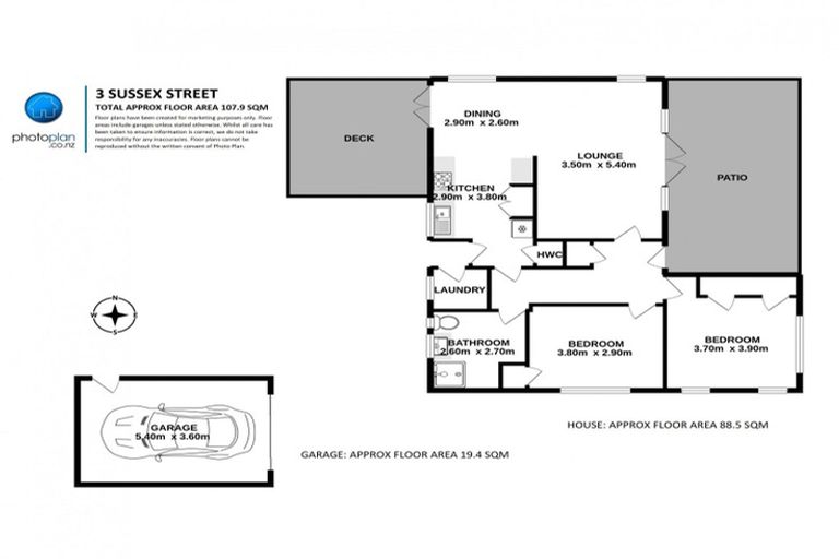 Photo of property in 3 Sussex Street, Chartwell, Hamilton, 3210