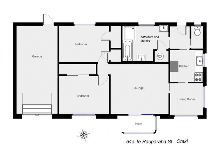 Photo of property in 64a Te Rauparaha Street, Otaki, 5512