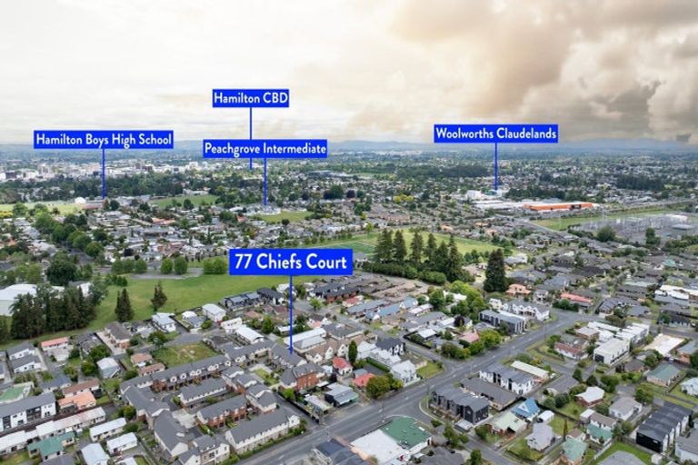 Photo of property in 77 Chiefs Court, Hamilton East, Hamilton, 3216