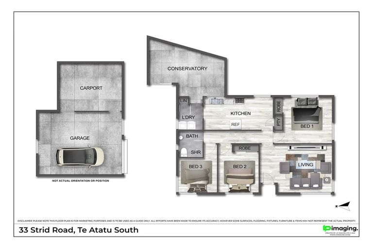 Photo of property in 33 Strid Road, Te Atatu South, Auckland, 0610