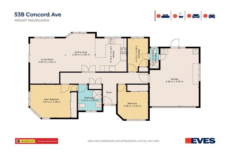 Photo of property in 53b Concord Avenue, Mount Maunganui, 3116