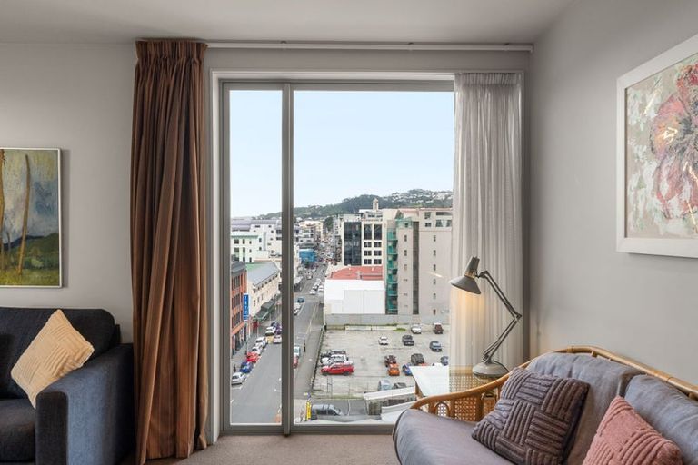 Photo of property in Monument Apartments, 8i/245 Wakefield Street, Te Aro, Wellington, 6011