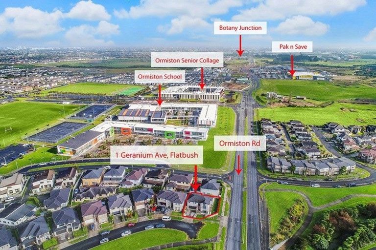 Photo of property in 1 Geranium Avenue, Flat Bush, Auckland, 2019