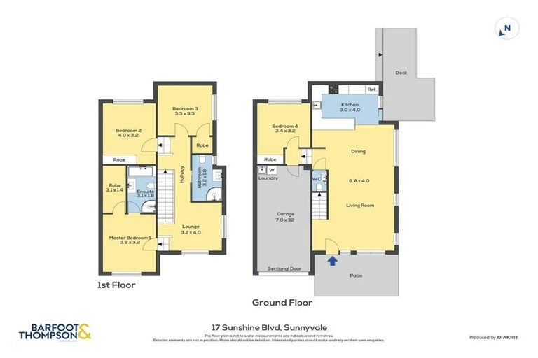 Photo of property in 17 Sunshine Boulevard, Sunnyvale, Auckland, 0612