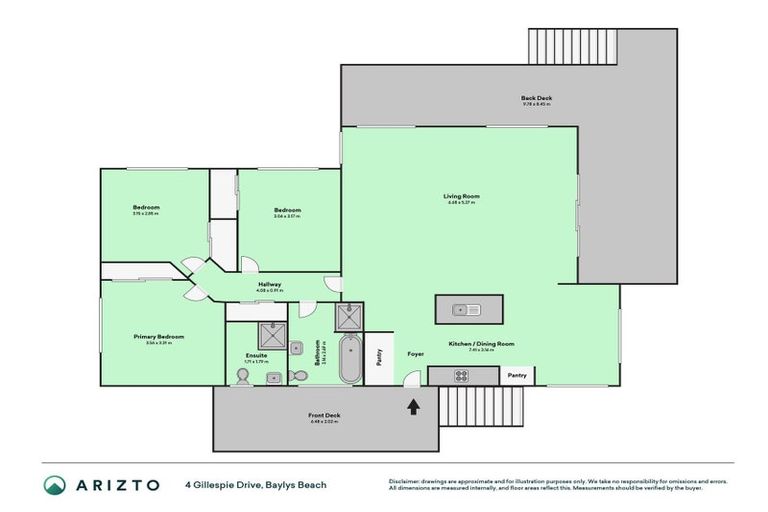 Photo of property in 4 Gillespie Drive, Baylys Beach, Dargaville, 0377