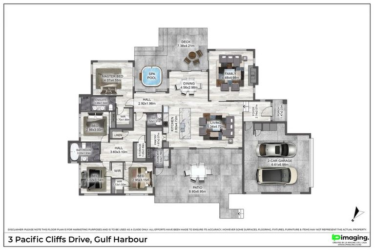 Photo of property in 3 Pacific Cliffs Drive, Gulf Harbour, Whangaparaoa, 0930