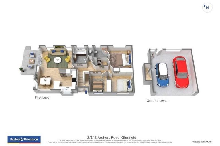 Photo of property in 2/142 Archers Road, Glenfield, Auckland, 0629