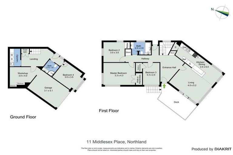 Photo of property in 11 Middlesex Place, Northland, Wellington, 6012