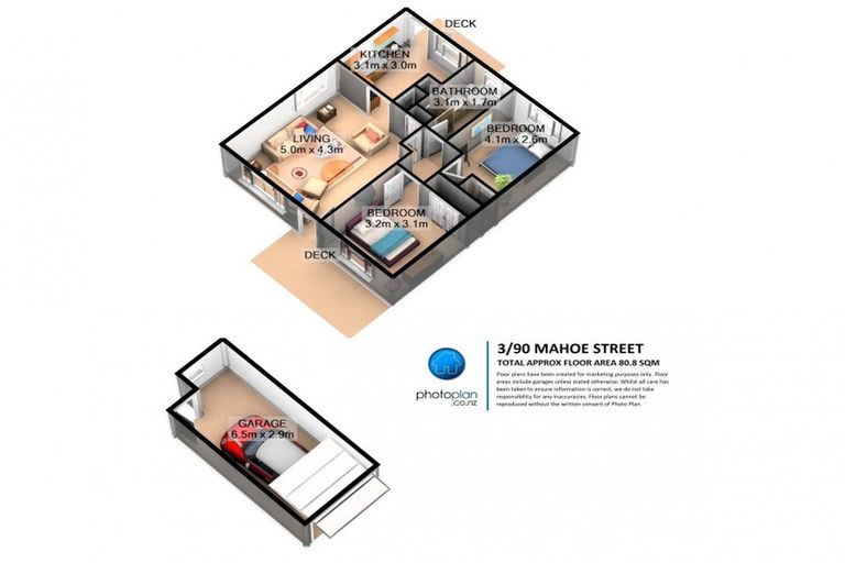 Photo of property in 3/90 Mahoe Street, Melville, Hamilton, 3206