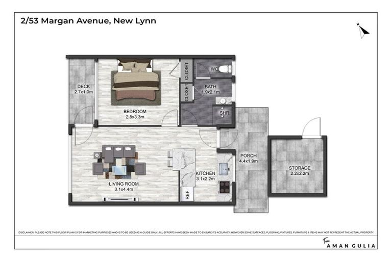 Photo of property in 2/53 Margan Avenue, New Lynn, Auckland, 0600