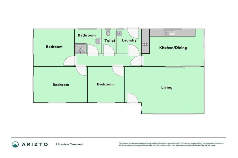 Photo of property in 1 Stanton Crescent, Hoon Hay, Christchurch, 8025